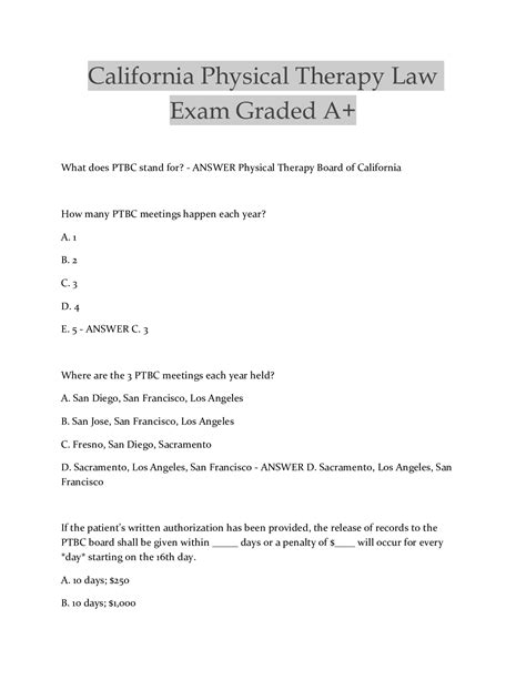cal law exam pt.